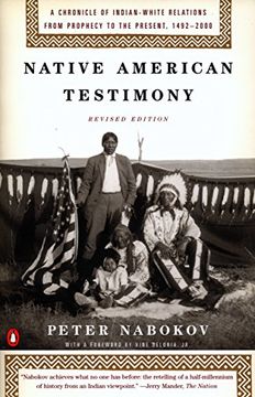 portada Native American Testimony: A Chronicle of Indian-White Relations From Prophecy to the Present, 1492-2000 (in English)