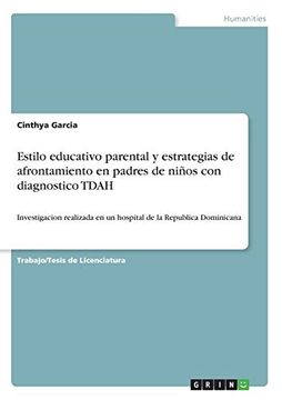 portada Estilo Educativo Parental y Estrategias de Afrontamiento en Padres de Niños con Diagnostico Tdah (in Spanish)