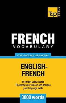 portada French Vocabulary for English Speakers - 3000 Words (American English Collection) (in English)