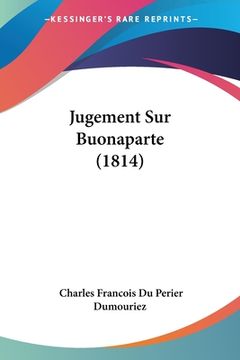 portada Jugement Sur Buonaparte (1814) (en Francés)