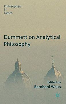 portada Dummett on Analytical Philosophy (Philosophers in Depth) 