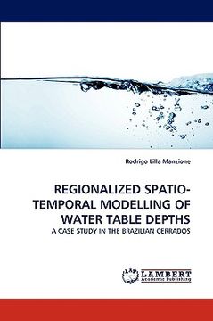 portada regionalized spatio-temporal modelling of water table depths (en Inglés)