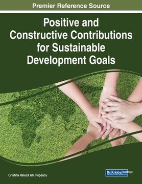 portada Positive and Constructive Contributions for Sustainable Development Goals (en Inglés)