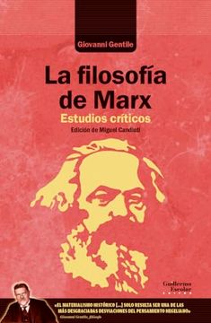 portada La Filosofía de Marx: Estudios Críticos