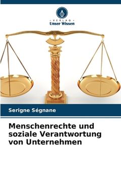 portada Menschenrechte und soziale Verantwortung von Unternehmen (en Alemán)