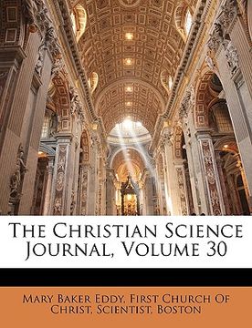 portada the christian science journal, volume 30