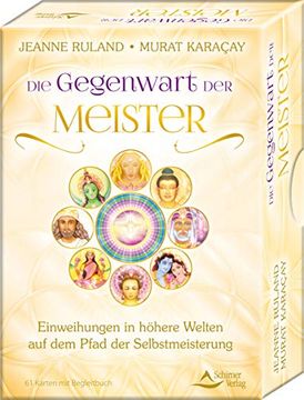 portada Set - die Gegenwart der Meister: Einweihungen in Höhere Welten auf dem Pfad der Selbstmeisterung - 61 Karten mit Begleitbuch (en Alemán)