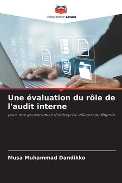 portada Une évaluation du rôle de l'audit interne (in French)