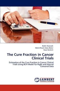 portada the cure fraction in cancer clinical trials (en Inglés)