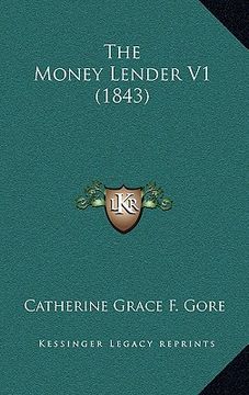 portada the money lender v1 (1843) (en Inglés)