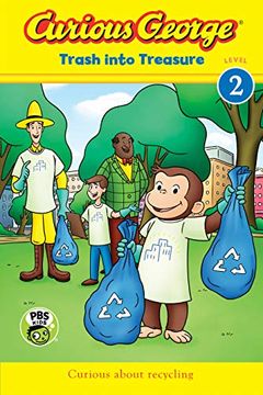 portada Curious George: Trash Into Treasure (in English)
