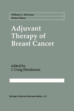 portada Adjuvant Therapy of Breast Cancer (en Inglés)