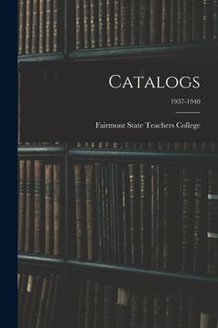 portada Catalogs; 1937-1940 (en Inglés)