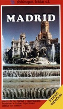 portada Madrid Mapa. Guia de la Ciudad con su Monumentos y Transportes