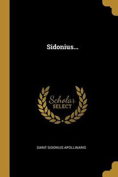 portada Sidonius... (en Latin)