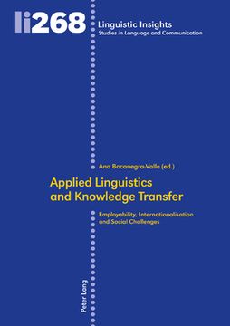 portada Applied Linguistics and Knowledge Transfer: Employability, Internationalisation and Social Challenges (in English)