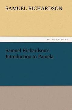 portada samuel richardson's introduction to pamela
