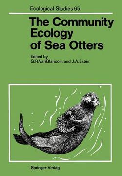 portada the community ecology of sea otters (en Inglés)