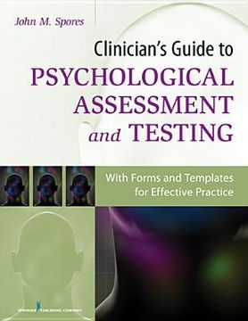 portada clinician`s guide to psychological assessment and testing (in English)