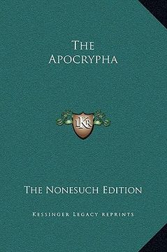 portada the apocrypha (en Inglés)