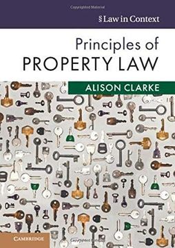 portada Principles of Property Law (en Inglés)