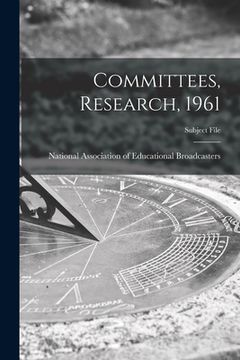 portada Committees, Research, 1961