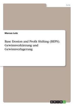 portada Base Erosion and Profit Shifting (Beps). Gewinnverkurzung Und Gewinnverlagerung (German Edition)