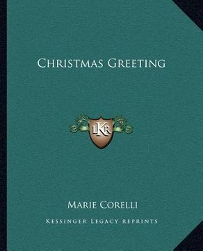 portada christmas greeting (en Inglés)