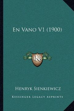 portada En Vano v1 (1900) (in Spanish)