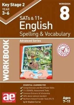 portada KS2 Spelling & Vocabulary Workbook 8: Advanced Level (Paperback) (en Inglés)