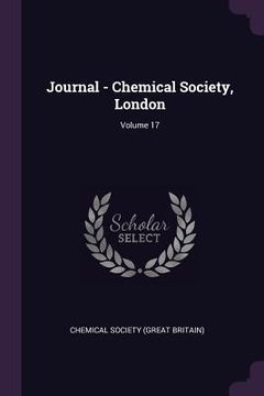 portada Journal - Chemical Society, London; Volume 17