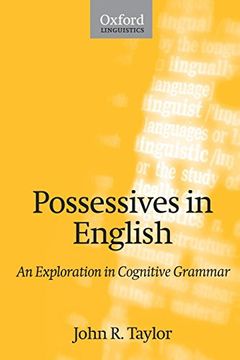 portada Possessives in English: An Exploration in Cognitive Grammar (in English)