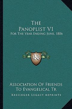 portada the panoplist v1: for the year ending june, 1806