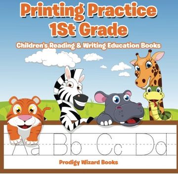 portada Printing Practice 1St Grade : Children's Reading & Writing Education Books (en Inglés)