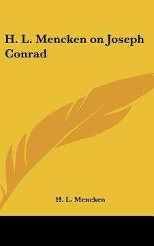 portada h. l. mencken on joseph conrad (en Inglés)