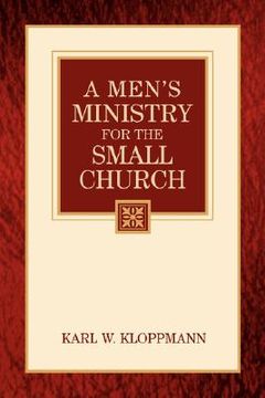 portada a men's ministry for the small church