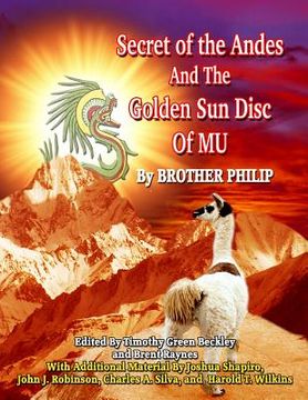 portada Secret of the Andes And The Golden Sun Disc of MU (en Inglés)