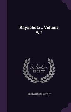 portada Rhynchota .. Volume v. 7 (in English)