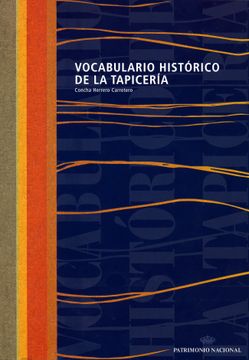 portada Vocabulario Histórico de la Tapicería (in Spanish)