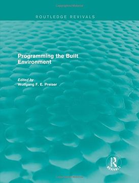portada Programming the Built Environment (Routledge Revivals) (in English)