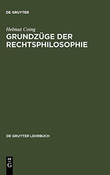 portada Grundzüge der Rechtsphilosophie (de Gruyter Lehrbuch) 