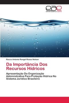 portada Da Importância dos Recursos Hídricos (en Portugués)