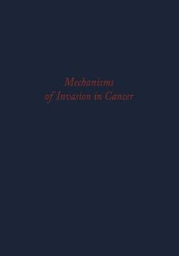portada mechanisms of invasion in cancer (in English)