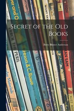 portada Secret of the Old Books