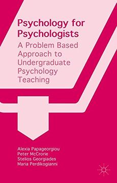 portada Psychology for Psychologists: A Problem Based Approach to Undergraduate Psychology Teaching