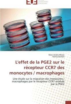 portada L'effet de la PGE2 sur le récepteur CCR7 des monocytes / macrophages