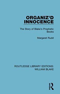 portada Organiz'd Innocence: The Story of Blake's Prophetic Books (en Inglés)