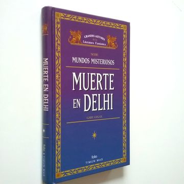 portada Muerte en Delhi (Mundos Misteriosos) (Grandes Autores de la Liter Atura Fantastica)