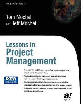 portada lessons in project management (en Inglés)