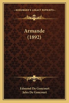 portada Armande (1892) (en Francés)